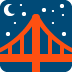 🌉 रात में पुल इमोजी अर्थ