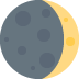 🌒 वैक्सिंग क्रिसेंट मून इमोजी अर्थ