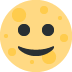 🌝 पूर्ण चंद्रमा चेहरा इमोजी अर्थ