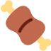 🍖हड्डी पर मांस इमोजी अर्थ