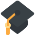 🎓 ग्रेजुएशन कैप इमोजी अर्थ
