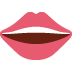 👄 मुँह इमोजी अर्थ