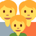 👪 पारिवारिक इमोजी अर्थ