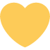 💛 पीला दिल इमोजी अर्थ