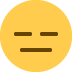 😑अभिव्यक्तिहीन चेहरा इमोजी अर्थ