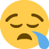😪 नींद भरा चेहरा इमोजी अर्थ