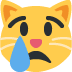 😿 रोती हुई बिल्ली इमोजी का अर्थ