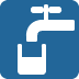 🚰 पीने योग्य पानी इमोजी अर्थ