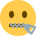 🤐 ज़िपर-माउथ फेस इमोजी अर्थ