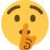🤫 शशिंग फेस इमोजी अर्थ