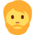 🧔व्यक्ति दाढ़ी इमोजी अर्थ