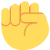 ✊ उठी हुई मुट्ठी इमोजी का अर्थ