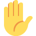 ✋ उठा हुआ हाथ इमोजी का अर्थ